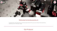 Desktop Screenshot of lsinstruments.ch
