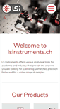 Mobile Screenshot of lsinstruments.ch